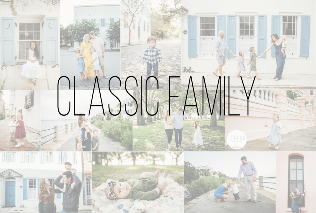classic and candid family photography in Charleston 